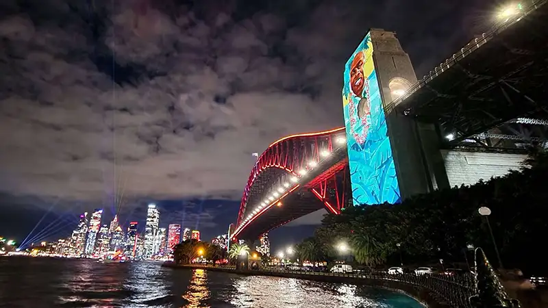 Vivid Sydney harbour tour